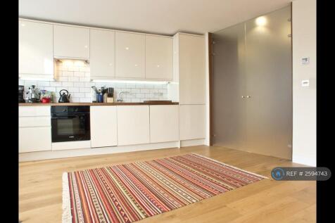Kitchen &#43; Glass Door To Bedroom