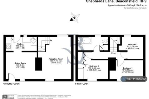 Floor Plan ( Second Bathroom Being Added Upstairs 