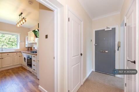 Kitchen  And Front Door Hallway View 