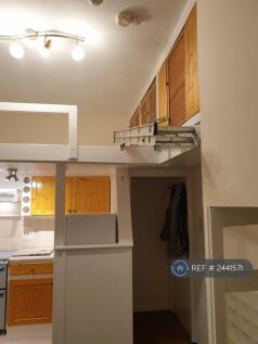 Loft Ladder To Access The Mezzanine Platform 