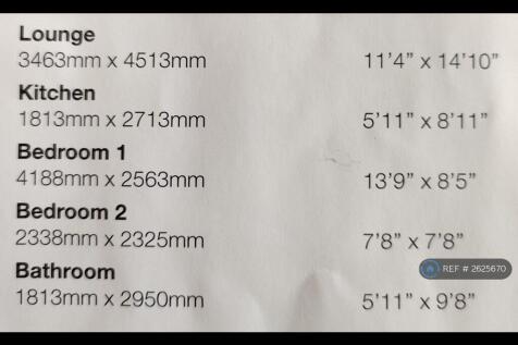 Room Sizes