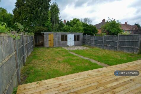 Rear Garden And Shed