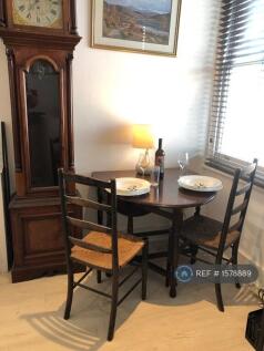 Oak Dining Table With &#39;Arts And Crafts&#39; Chairs 