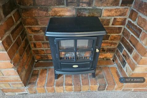 Electric Fire In Lounge