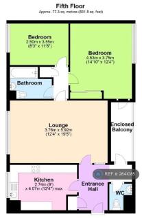 Floor Plan For Illustration Only