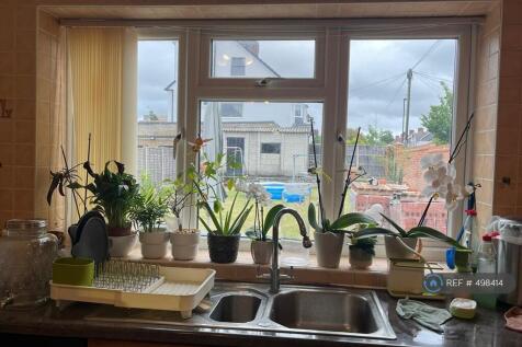 Rear Garden View From Kitchen