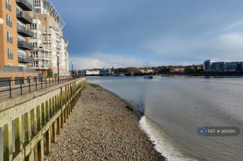 Very Close To River Bank And Thames Path