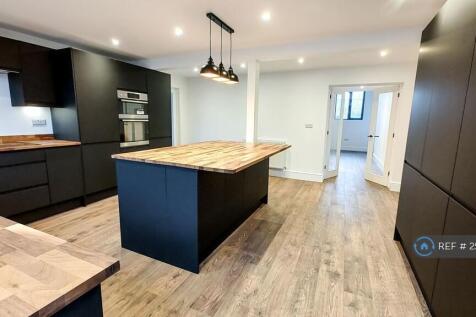 Large Open Plan Kitchen And Breakfast Bar
