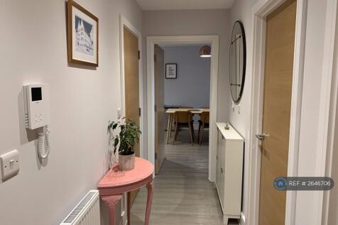 Hallway With Video Enabled Intercom