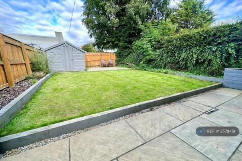 Rear Garden And Shed