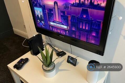 Living Area With Smart Tv