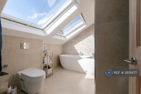 Large Bathroom With Freestanding Bath