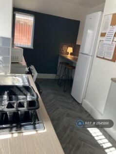 Kitchen With Large Fridge Freezer