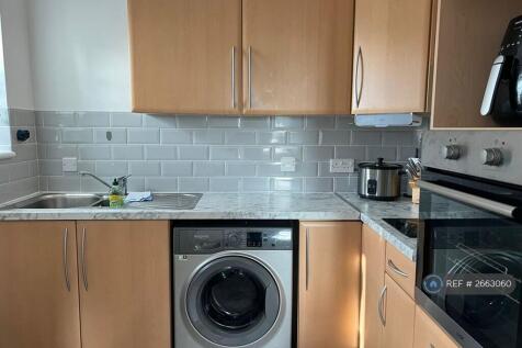 Kitchen With Plumbing For Washing Machine
