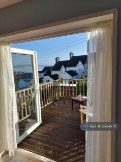 Rear Deck With Views Of Sea &amp; Castle
