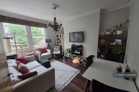 Living Room With Electric Fireplace
