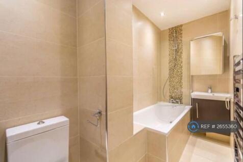 Bathroom With Bath, Shower And Storage