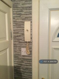 Inside Flat Hallway With Security Buzzer