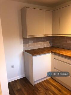 Kitchen With Space For Large Fridge