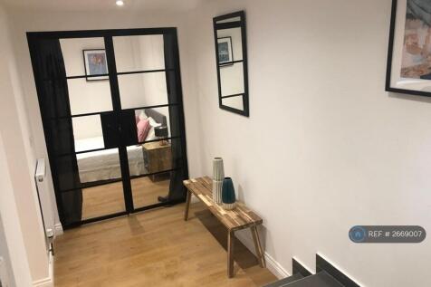 Flat 1: Metal And Glass French Doors To Bedroom