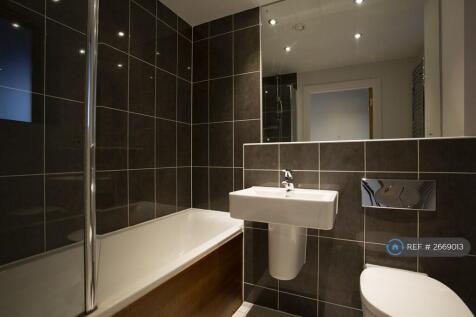 Bathroom With Shower Over Bath