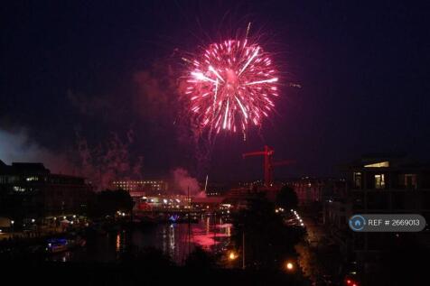 Views Down The River On Bonfire Night