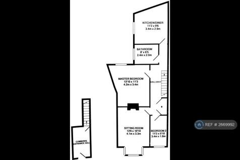 Upstairs - Sitting Room Is Now Bedroom