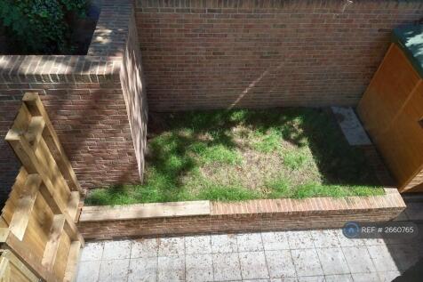 Back Garden With Shed And Private Side Entrance