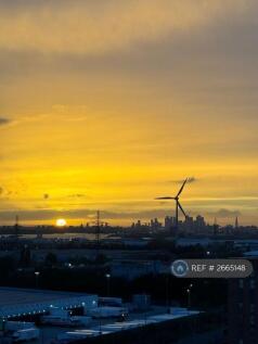 View Over City And Canary Wharf