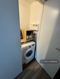 Washing Machine + Storage.