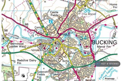 Buckingham Area Map