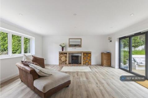 Living Room With Fireplace