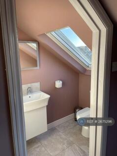 Loft Bathroom (Shower Behind Door)