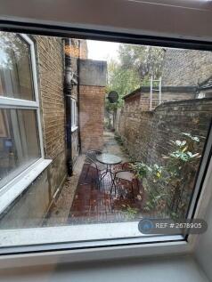 Private Patio Area Outside Kitchen
