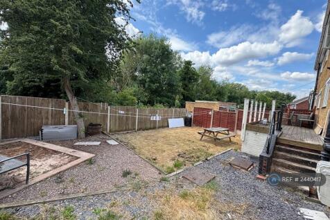 Back Garden With Deck