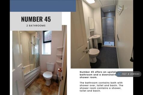 Two Communal Bathrooms (Shower, Toilet, Basin)