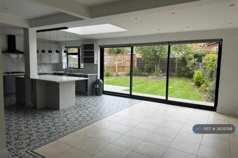 View Of Garden From The Living / Dining Area