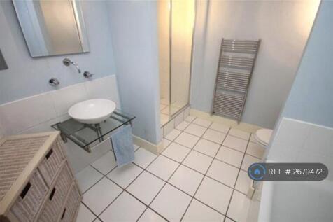 Large Walk-In Shower (Deeper Than Visible Wall)