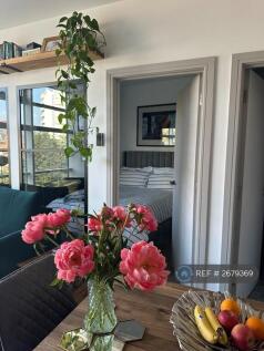 Kitchen Looking Into Bedroom