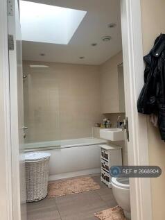 Master Bathroom With Velux Sky Light