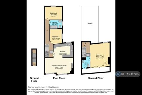 Note Narrow Stairs To Enter.