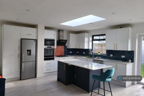 New Modem Open Kitchen And Sky Light 