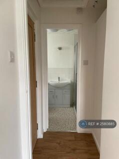 View To Bathroom From Hall