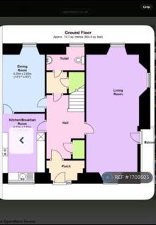 Dining Room Here Is Bedroom One 