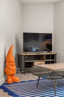 Living Area With Smart Tv