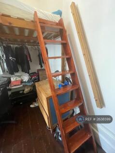 Steps Leading To Double Mezzanine Bed