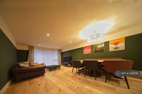 Open Plan Living Space Towards Balcony