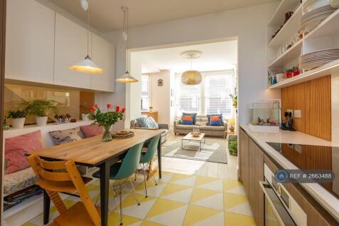 Kitchen Looking Through To Living Room