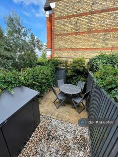 Looking Out To Back Garden Gate