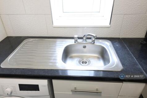 Sink With Chrome Mixer Tap